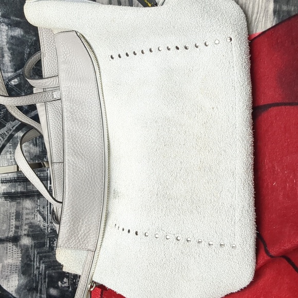 Rebecca Minkoff Gray Pebbled Leather Tote - Picture 13 of 16